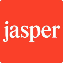 Logo of Jasper: Marketing agent workspace with 100+ agents and content pipelines that produce on-brand campaigns and SEO content