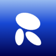 Logo of Replika: AI companion app that remembers your life, chats by text or voice call and offers emotional support