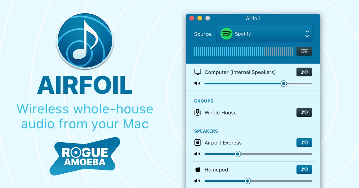 Airfoil: Stream any Mac audio to AirPlay, Chromecast, Sonos and Bluetooth speakers in sync (3 of 3)