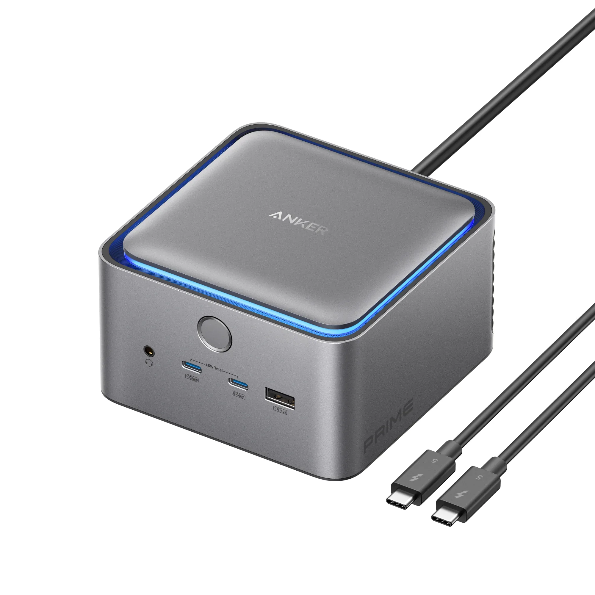 Anker Prime Thunderbolt 5 Docking Station: 14-in-1 Thunderbolt 5 dock with 140W laptop charging, 2.5GbE and dual 8K display support (5 of 5)