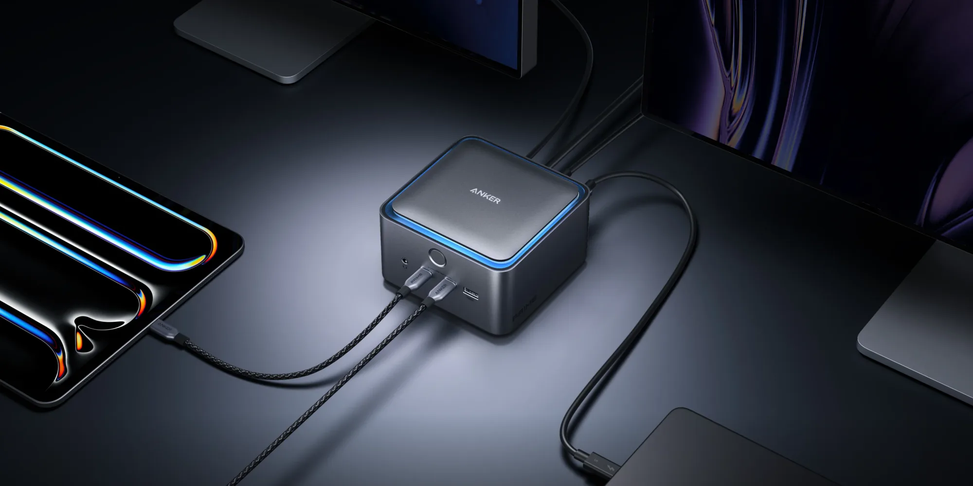 Anker Prime Thunderbolt 5 Docking Station: 14-in-1 Thunderbolt 5 dock with 140W laptop charging, 2.5GbE and dual 8K display support (4 of 5)