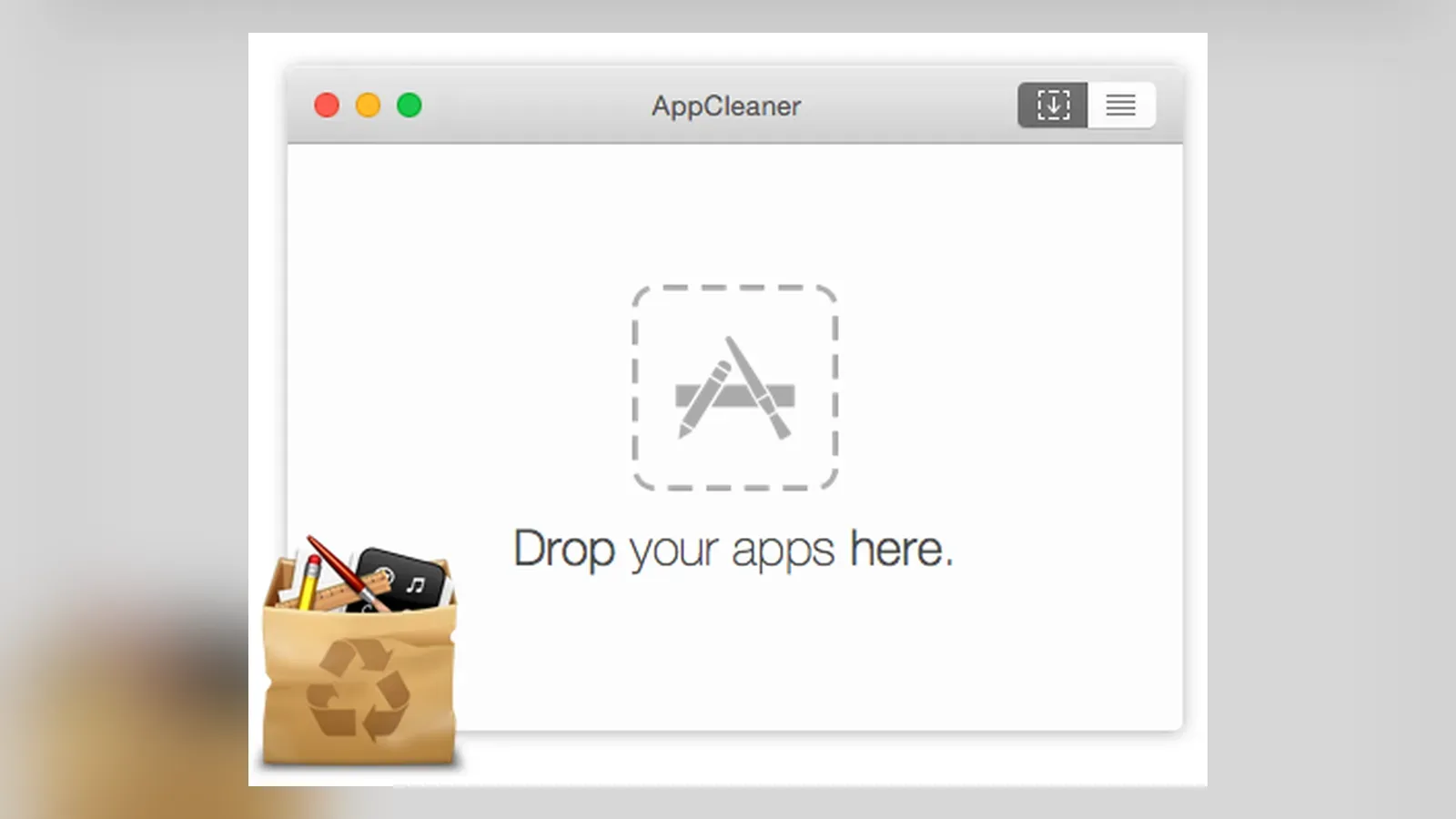 AppCleaner: Drag-and-drop uninstaller that finds and removes an app's leftover files