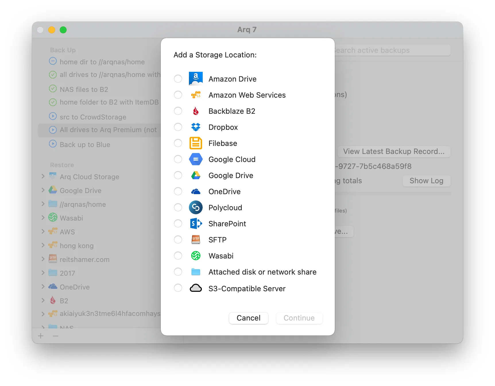 Arq: Encrypted, versioned backup to your own cloud storage, NAS or external drive (3 of 3)