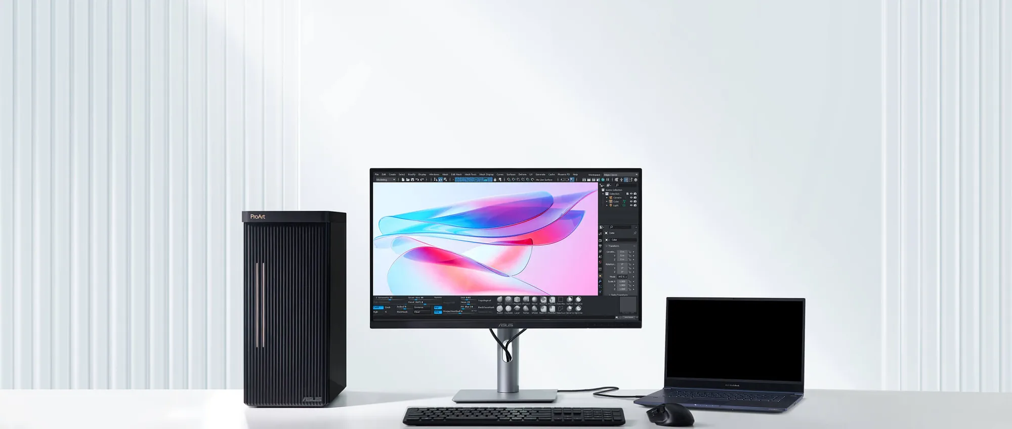 ASUS ProArt Display 5K PA27JCV: 27-inch 5K color-calibrated monitor with 96W USB-C charging, Auto KVM and a Mac color preset (2 of 5)