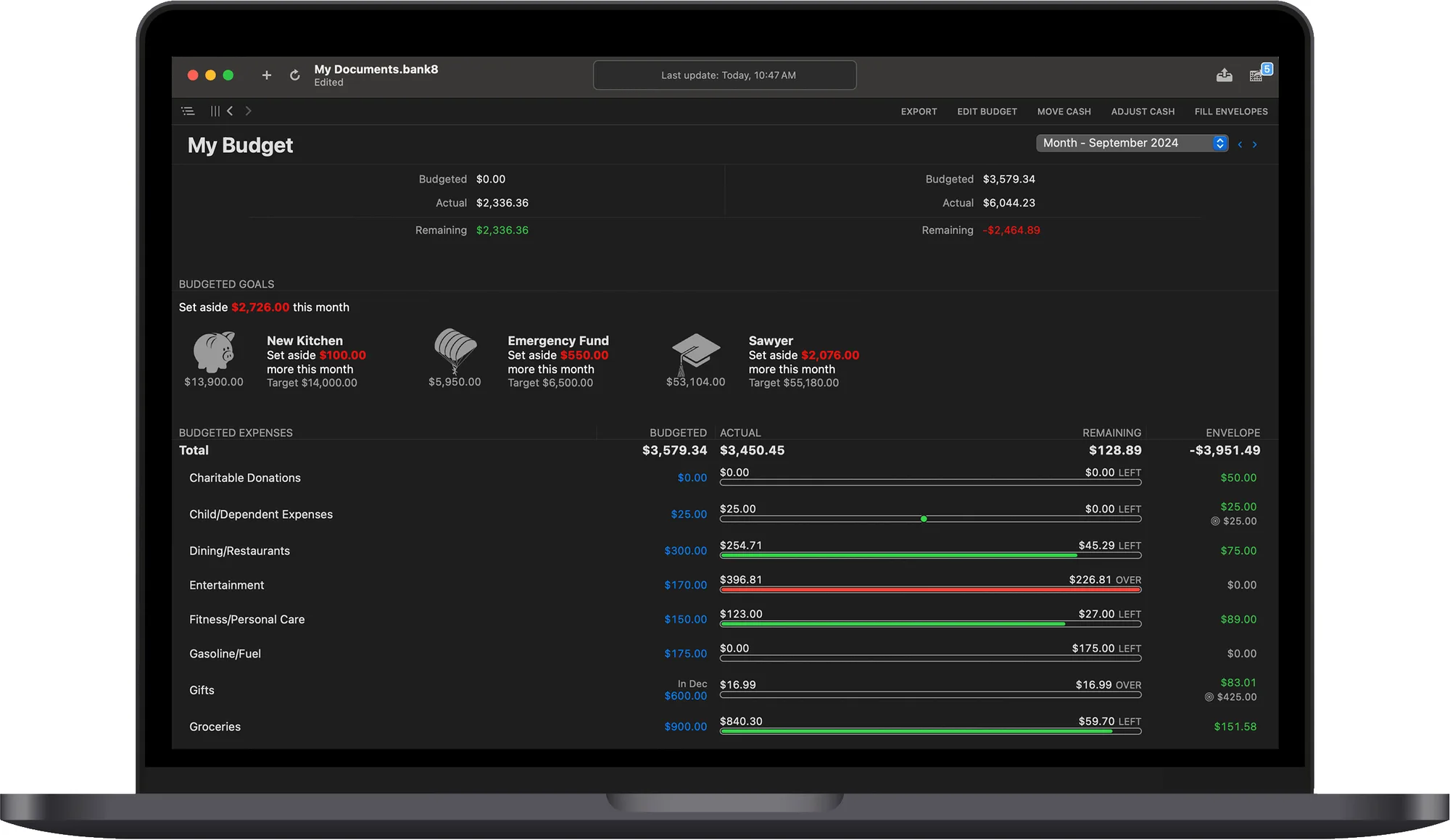 Banktivity: Personal finance app with envelope budgeting, investment tracking and bank sync for Mac, iPhone and iPad (2 of 5)