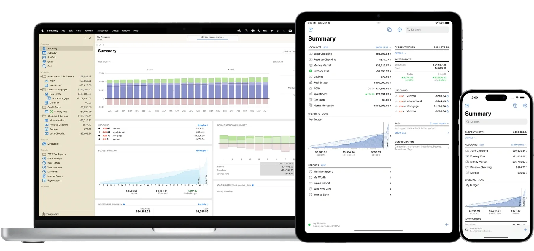 Banktivity: Personal finance app with envelope budgeting, investment tracking and bank sync for Mac, iPhone and iPad (5 of 5)