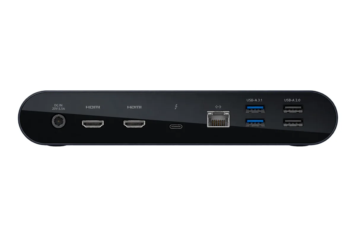 Belkin Connect Pro Thunderbolt 4 Dock: 12-port Thunderbolt 4 dock with dual HDMI, 90W charging and a single-cable connection (2 of 2)
