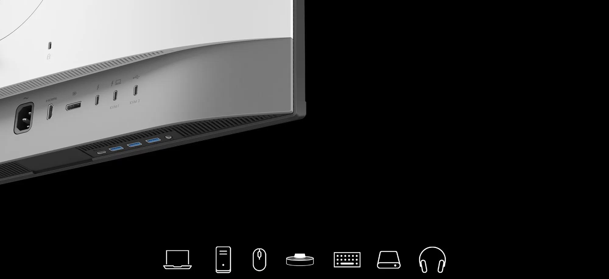 BenQ PD2730S 5K Designer Monitor: 27-inch 5K, 218 PPI designer monitor with Thunderbolt 4, 90W charging, and Mac color matching (5 of 7)
