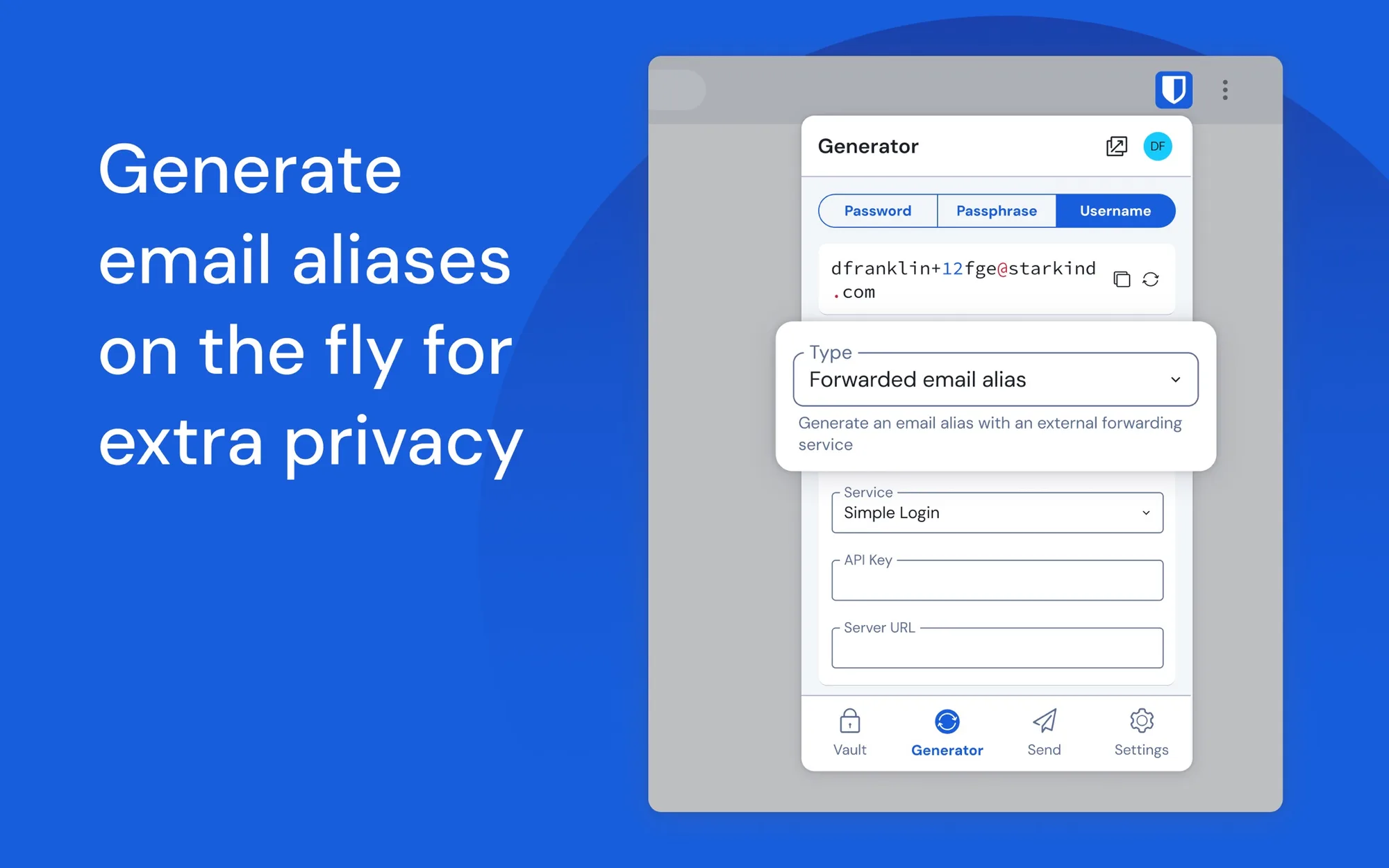 Bitwarden: Open-source password manager with end-to-end encryption, passkeys and encrypted sharing through Send (5 of 8)
