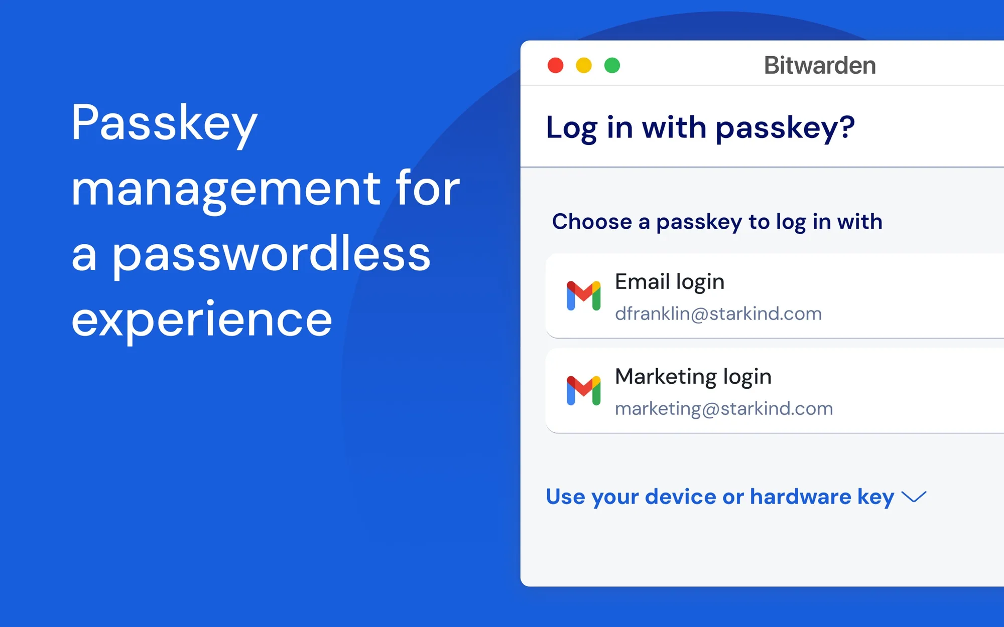 Bitwarden: Open-source password manager with end-to-end encryption, passkeys and encrypted sharing through Send (4 of 8)
