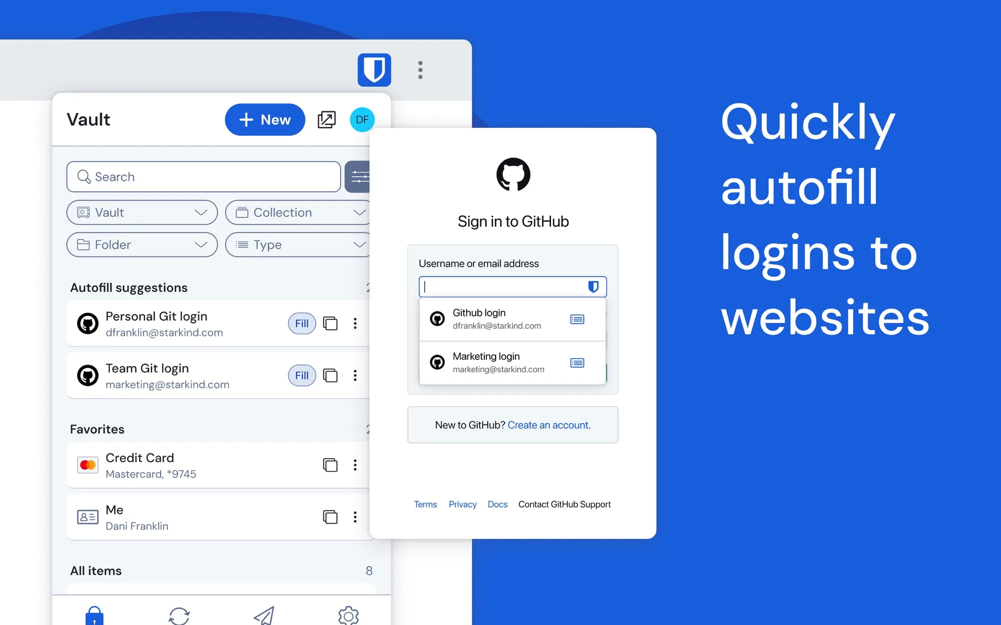 Bitwarden: Open-source password manager with end-to-end encryption, passkeys and encrypted sharing through Send (3 of 8)