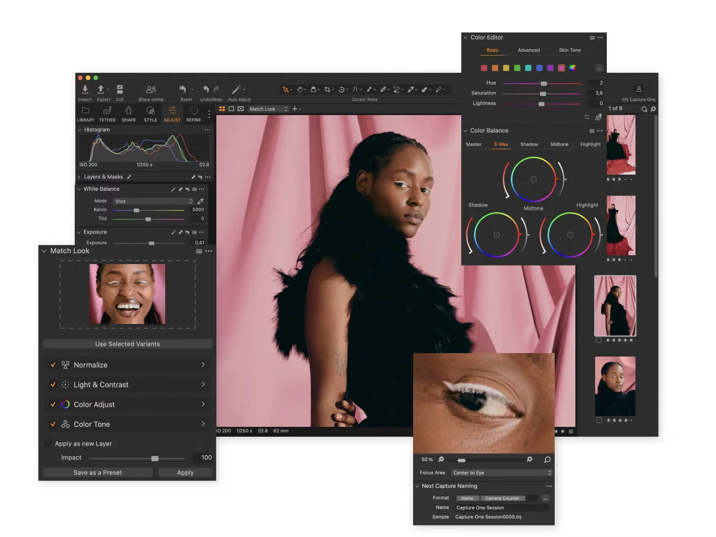 Capture One: Pro photo editor with RAW processing, color tools and industry-standard tethered shooting (2 of 7)