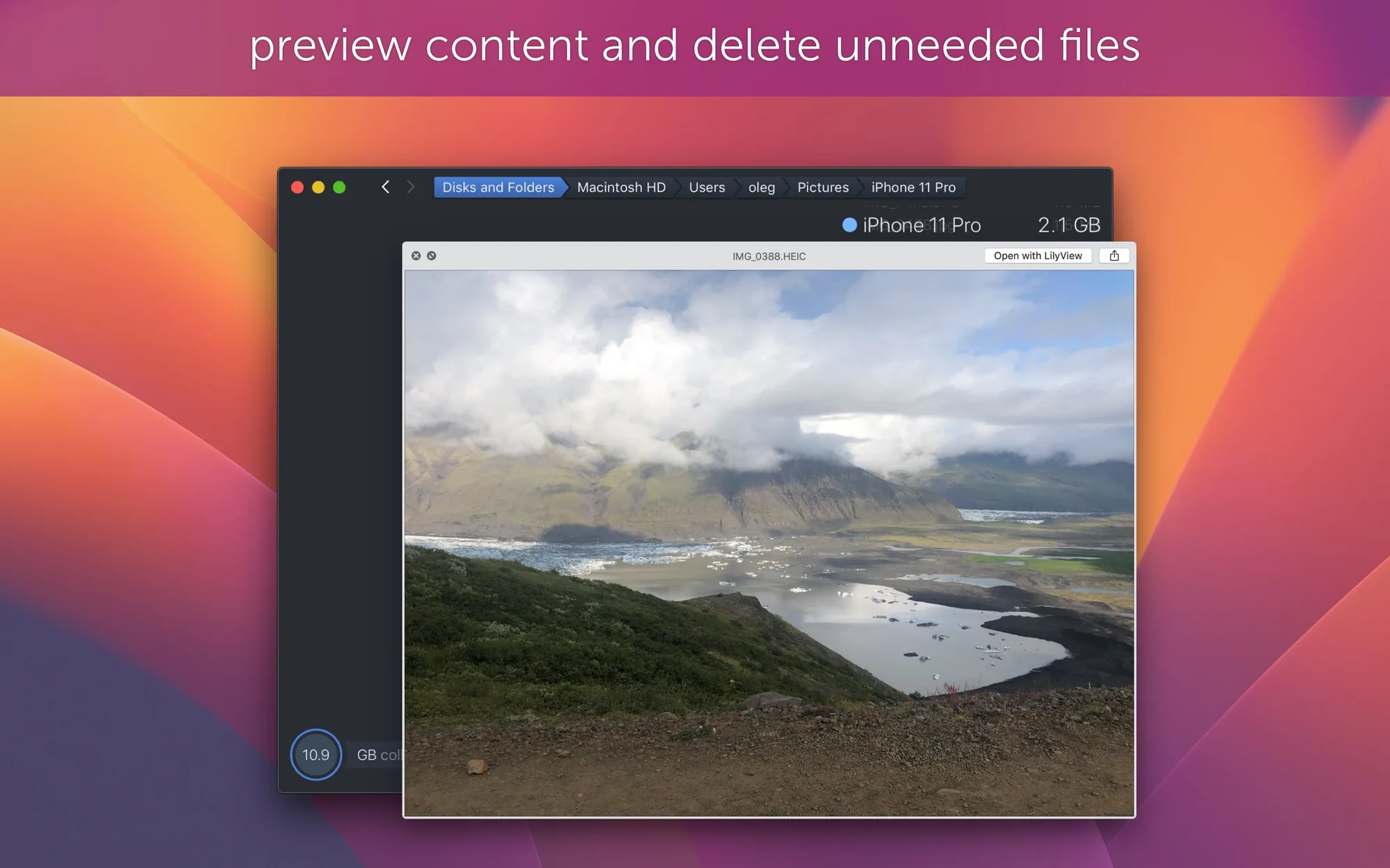 DaisyDisk: Disk space analyzer that maps your drives as rings so you can find and delete large files (3 of 5)