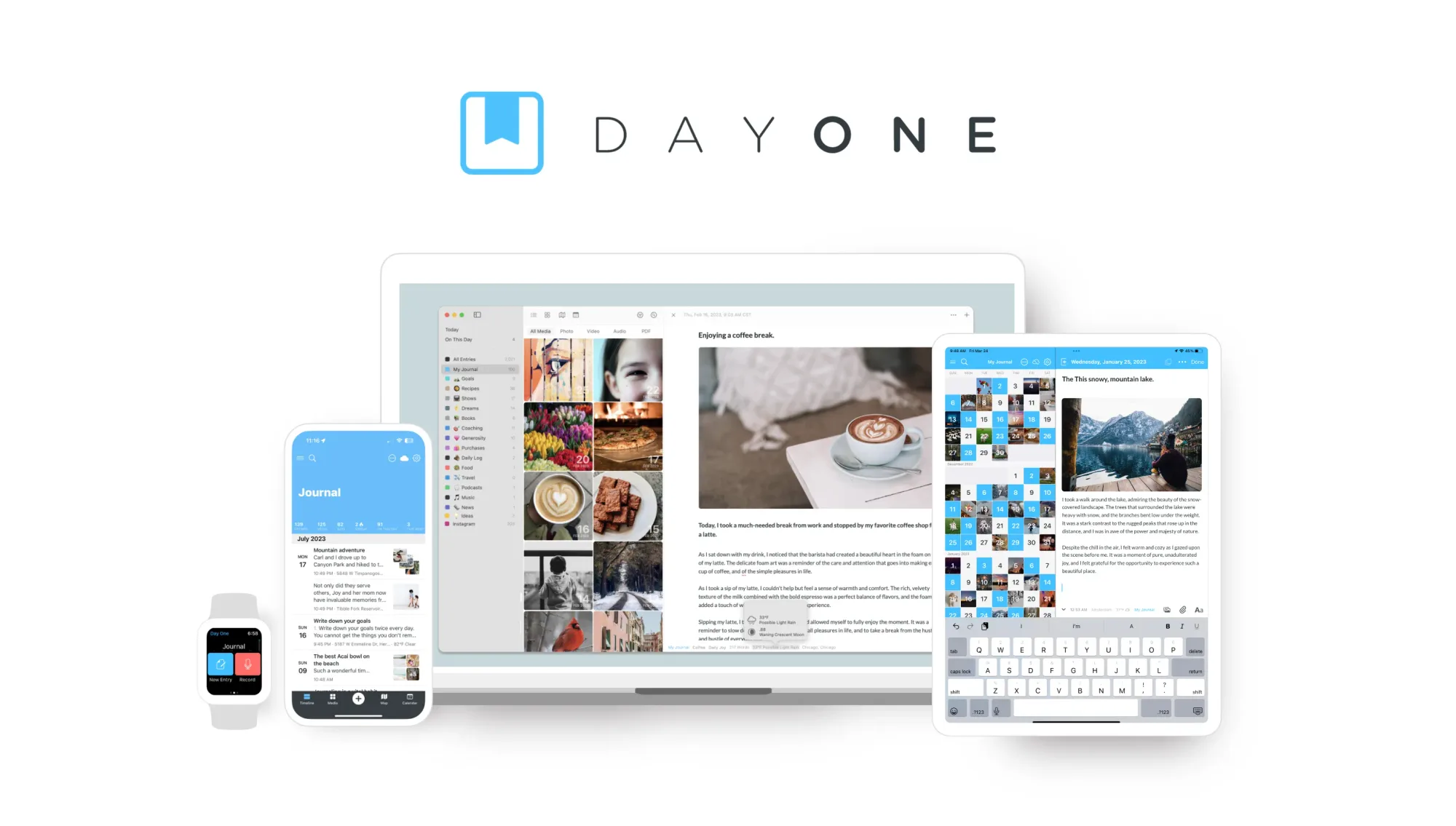 Day One: Private journaling app with photos, audio, prompts and end-to-end encrypted sync (7 of 7)