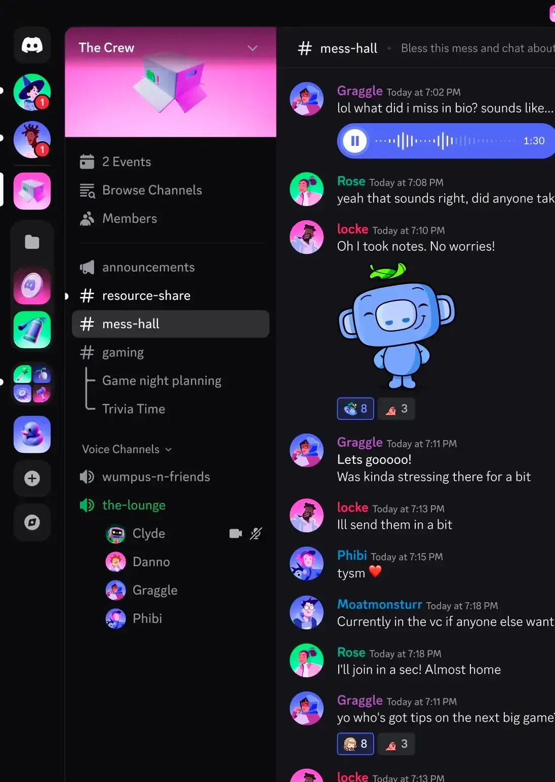 Discord: Voice, video and text chat for communities and friends, with game streaming (6 of 6)