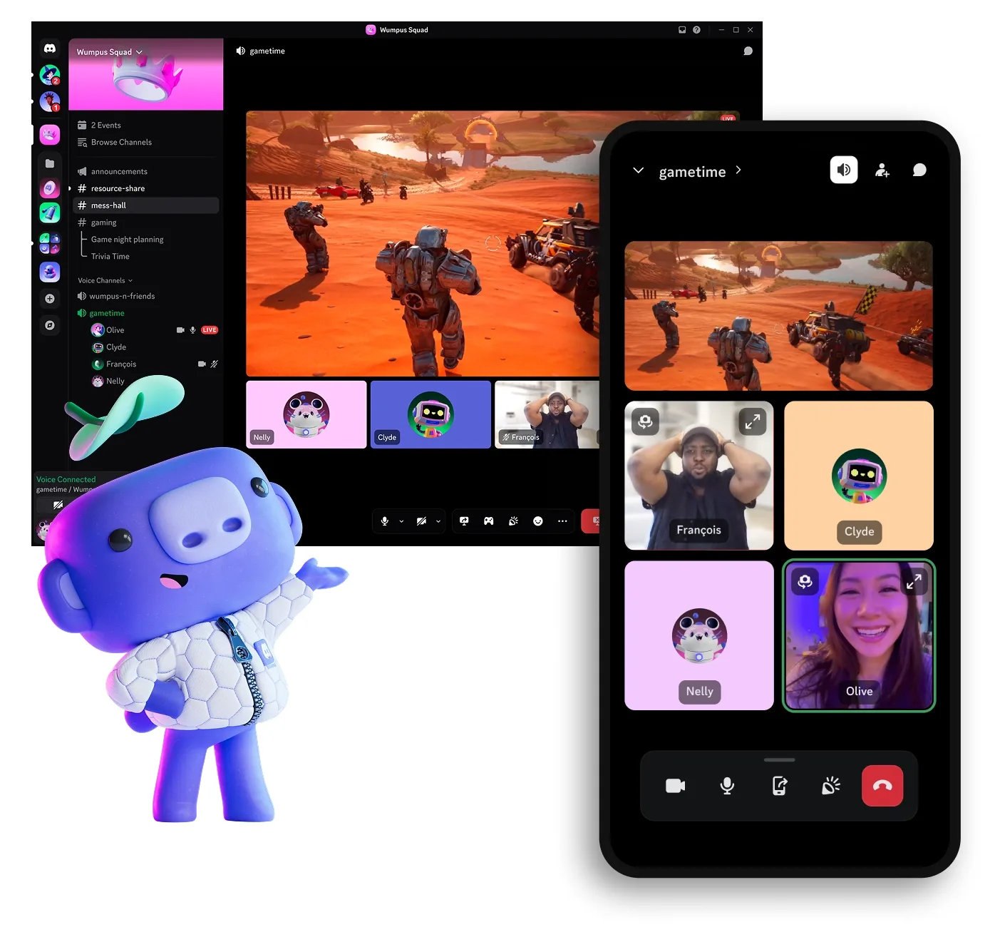 Discord: Voice, video and text chat for communities and friends, with game streaming (2 of 6)