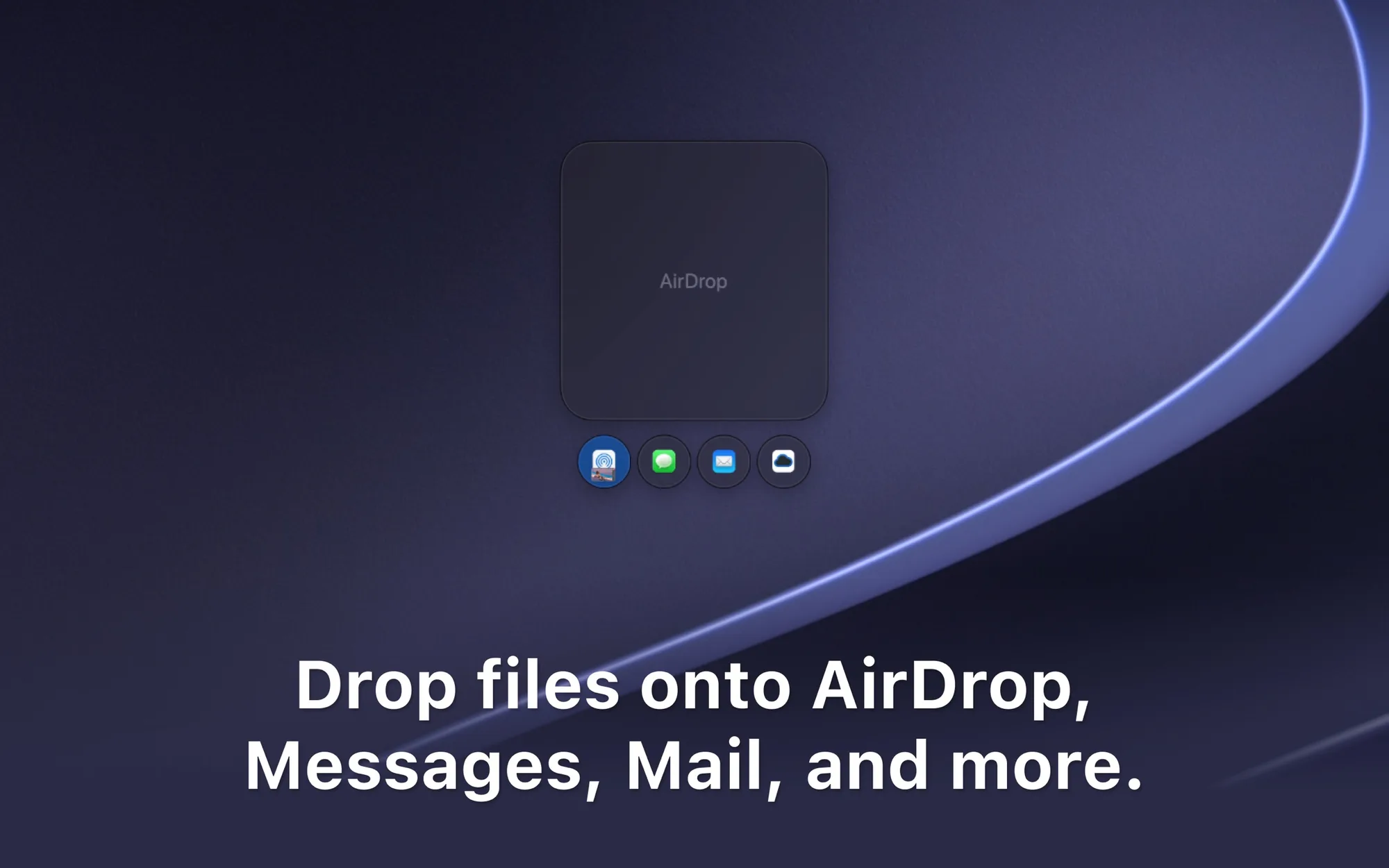 Dropover: Floating shelf for collecting dragged files, then moving, sharing or processing them at once (7 of 8)