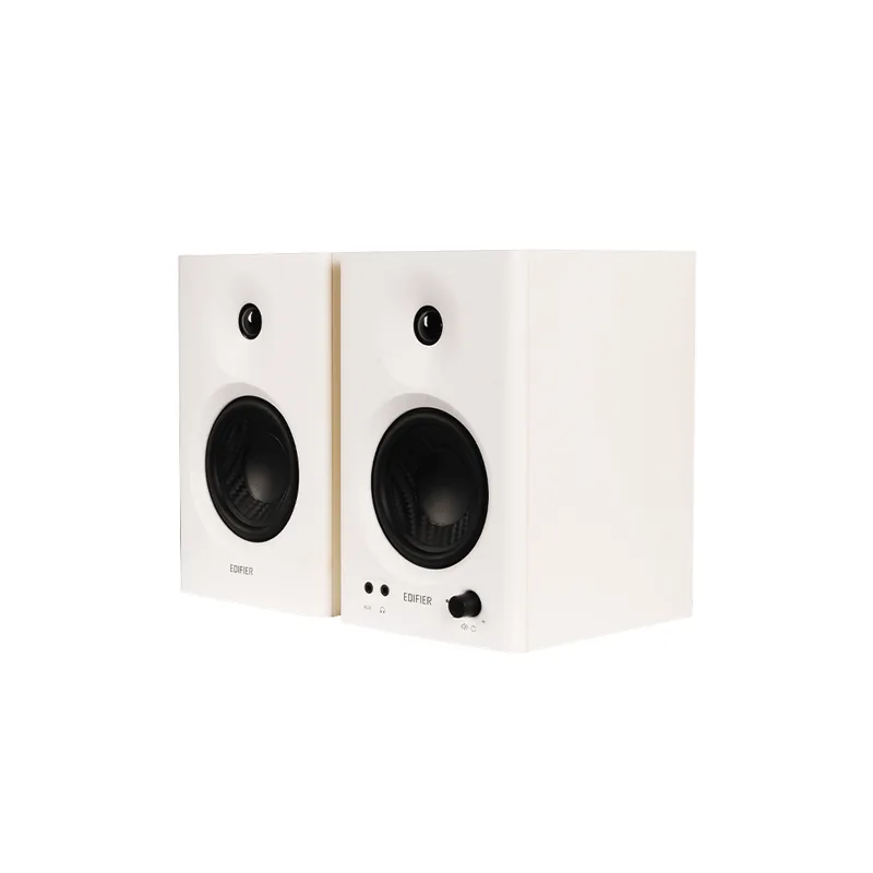 Edifier MR4 Studio Monitors: Powered 4-inch studio monitor pair with balanced TRS, RCA, and AUX inputs and a front headphone jack (6 of 6)