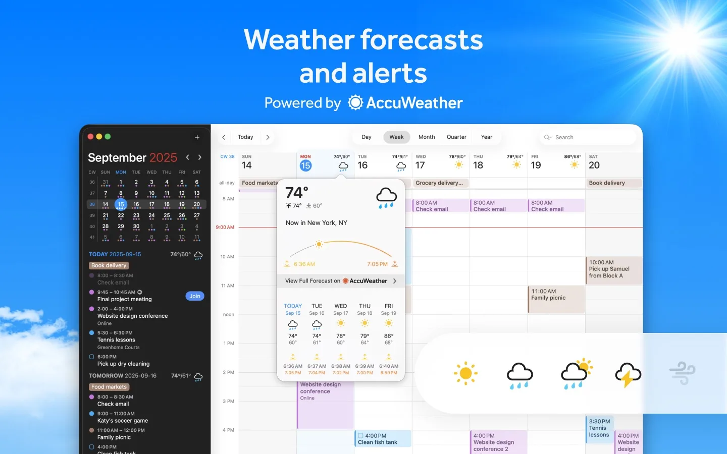 Fantastical: Calendar and tasks app that turns typed sentences into events, with scheduling links and meeting polls (6 of 8)