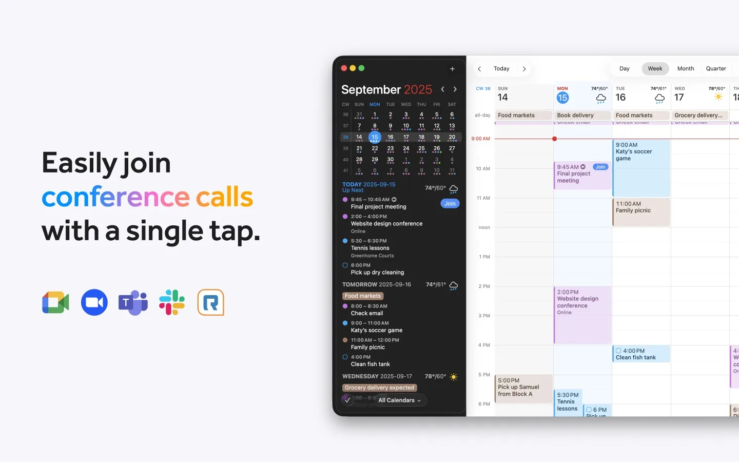 Fantastical: Calendar and tasks app that turns typed sentences into events, with scheduling links and meeting polls (8 of 8)