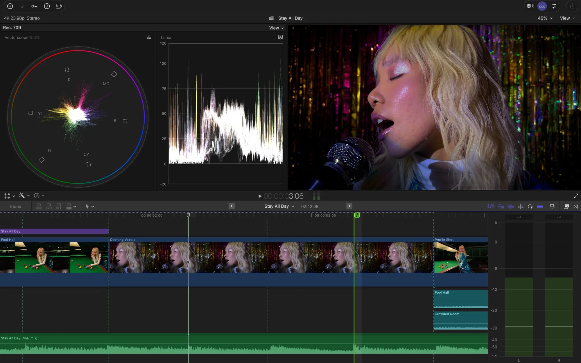 Final Cut Pro: Apple's pro video editor with the Magnetic Timeline, AI captions and masking, and color grading (6 of 8)