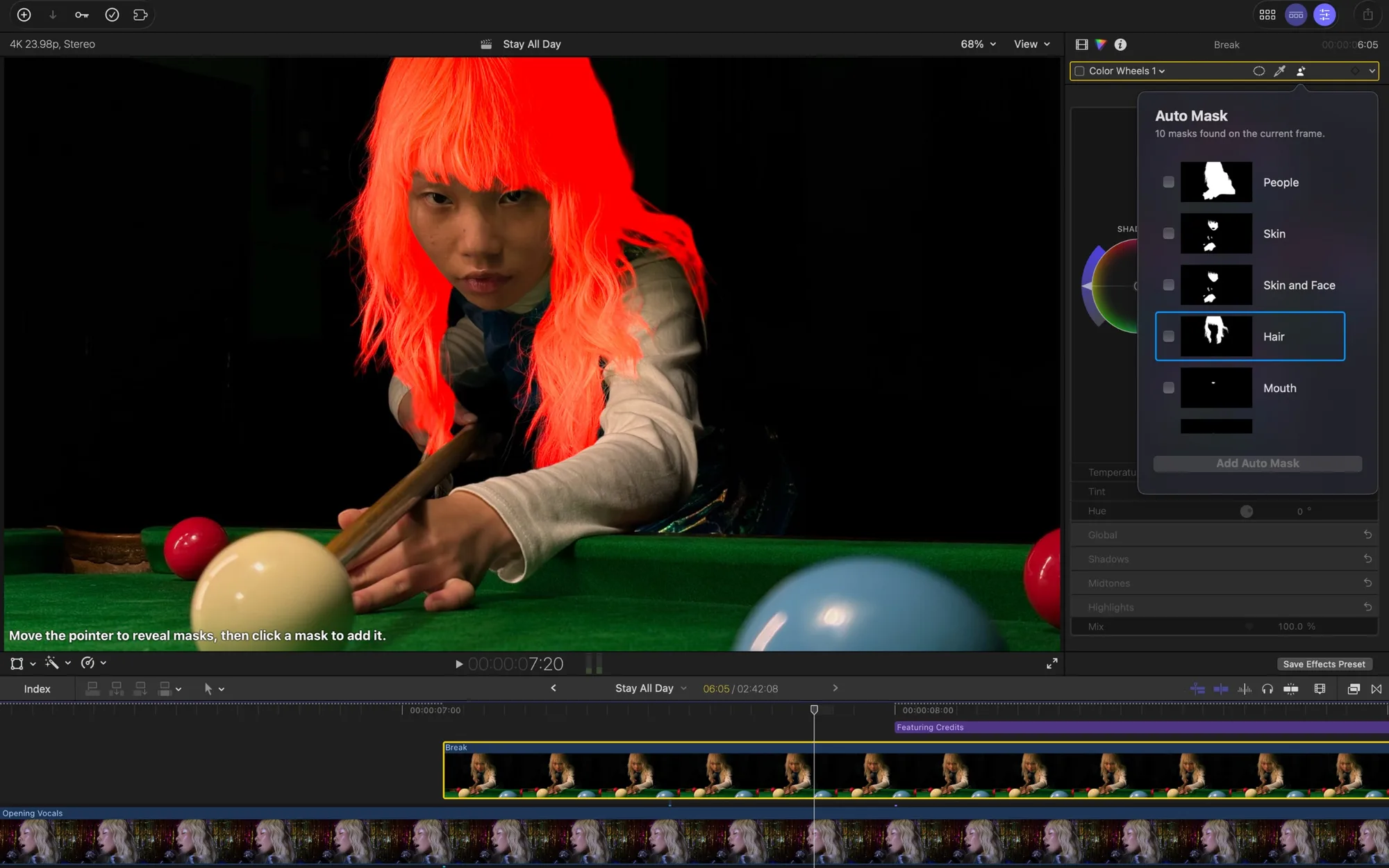 Final Cut Pro: Apple's pro video editor with the Magnetic Timeline, AI captions and masking, and color grading (3 of 8)
