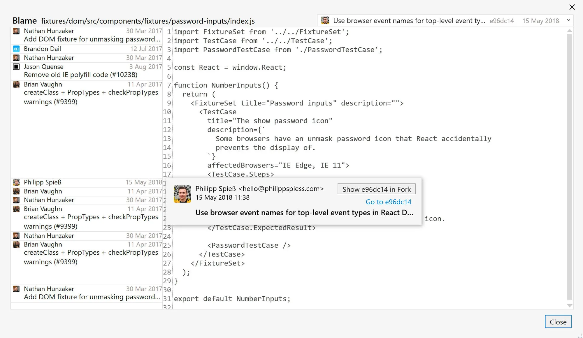 Fork: Git client for Mac with visual interactive rebase, a merge conflict resolver, image diffs and blame (3 of 7)