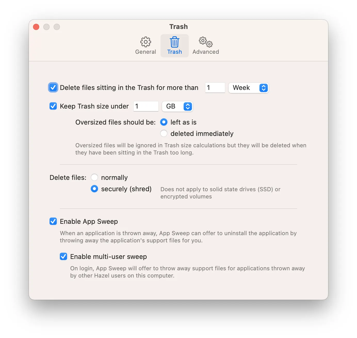 Hazel: Rule-based file organizer that watches folders and moves, renames, tags and cleans up files for you (3 of 4)
