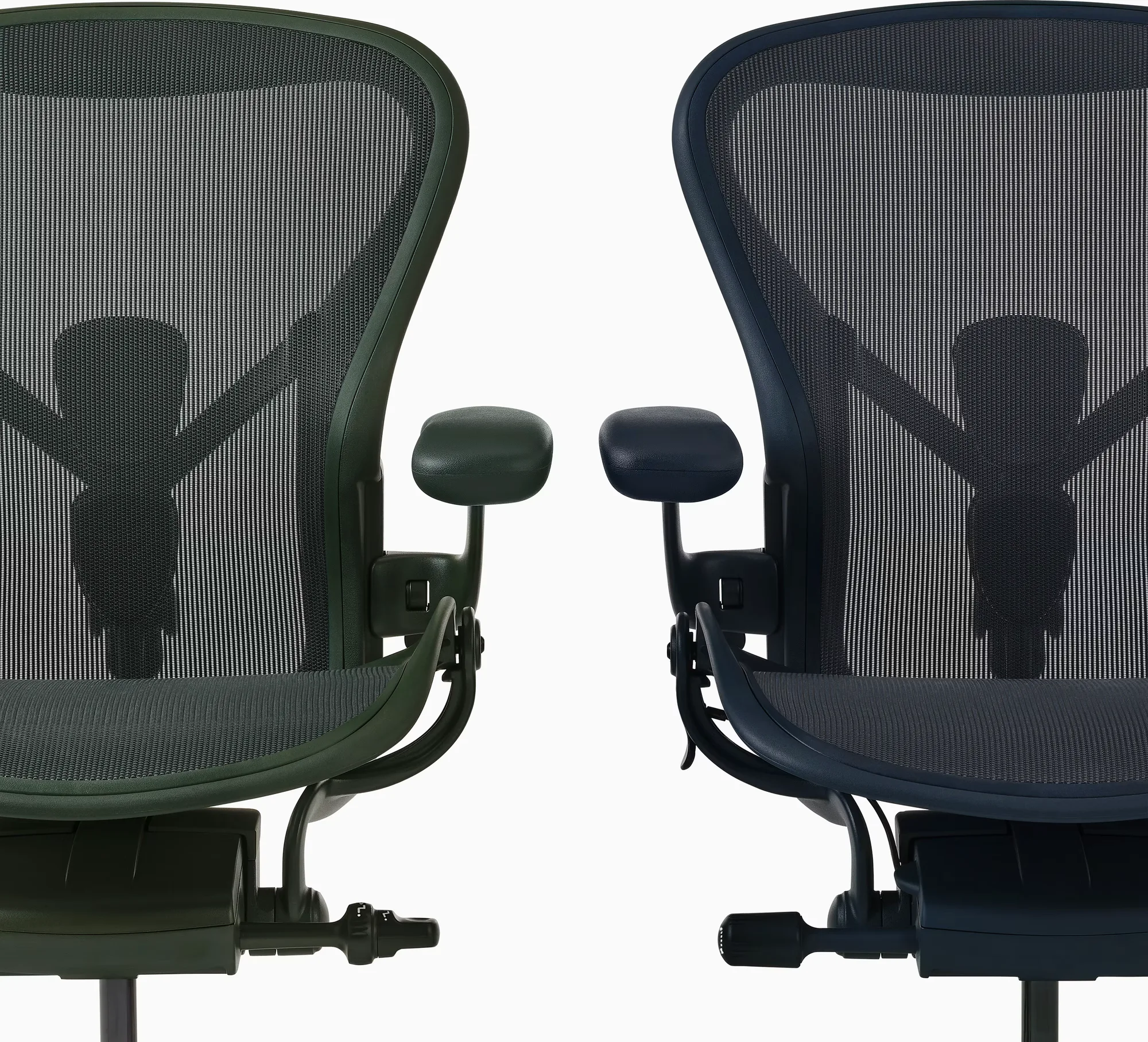 Herman Miller Aeron Chair: Ergonomic mesh office chair with PostureFit SL back support, offered in three sizes (8 of 8)