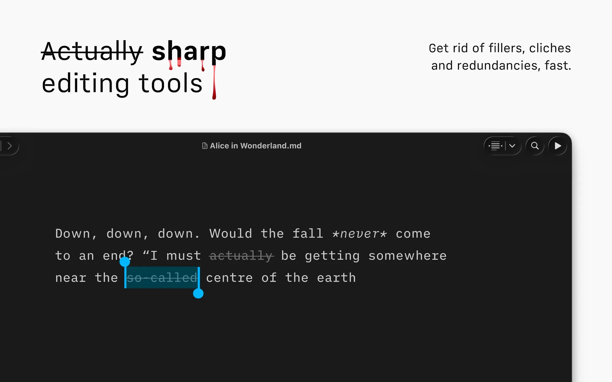 iA Writer: Distraction-free Markdown writing app with Focus Mode, Style Check and authorship tracking (4 of 6)