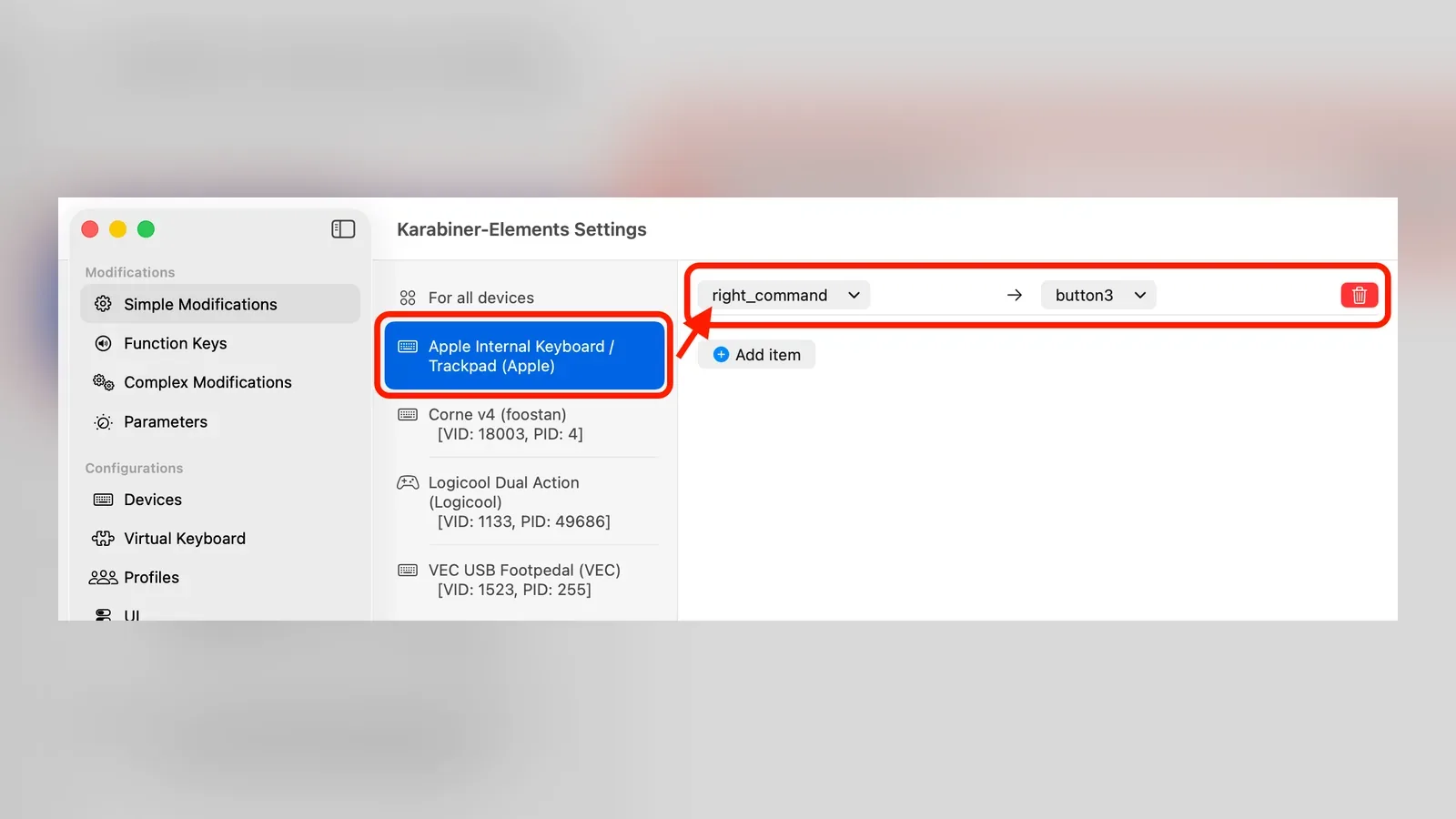 Karabiner-Elements: Open source keyboard customizer for remapping keys and building complex rules on macOS