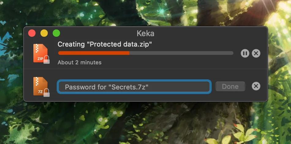 Keka: File archiver for making encrypted, split 7z and Zip files and extracting RAR and dozens more formats (5 of 5)