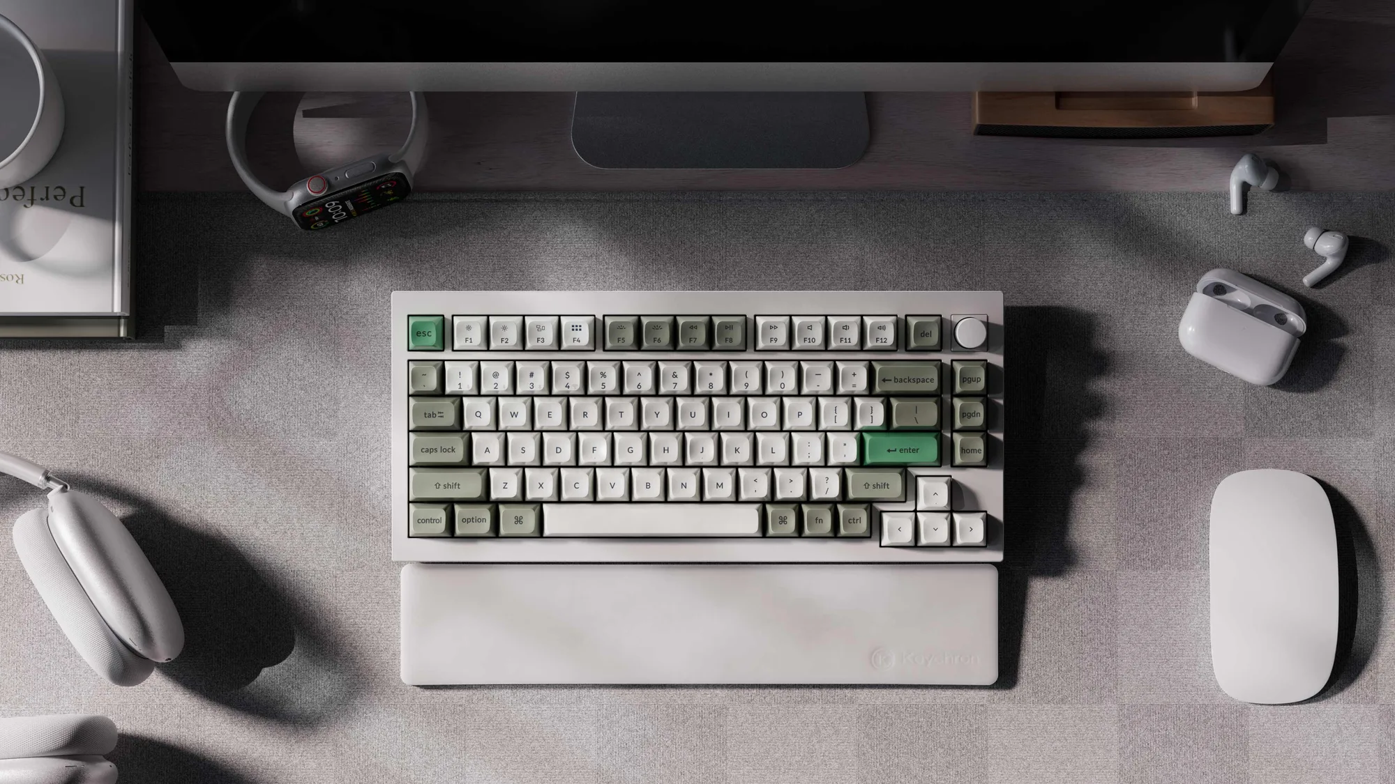 Keychron Q1 Max: 75% aluminum wireless mechanical keyboard with a knob, hot-swappable switches and Mac keycaps (3 of 5)