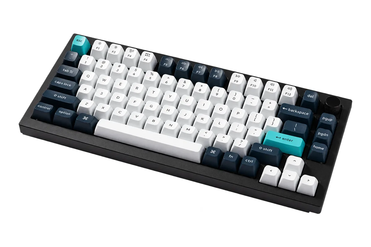 Keychron Q1 Max: 75% aluminum wireless mechanical keyboard with a knob, hot-swappable switches and Mac keycaps (2 of 5)