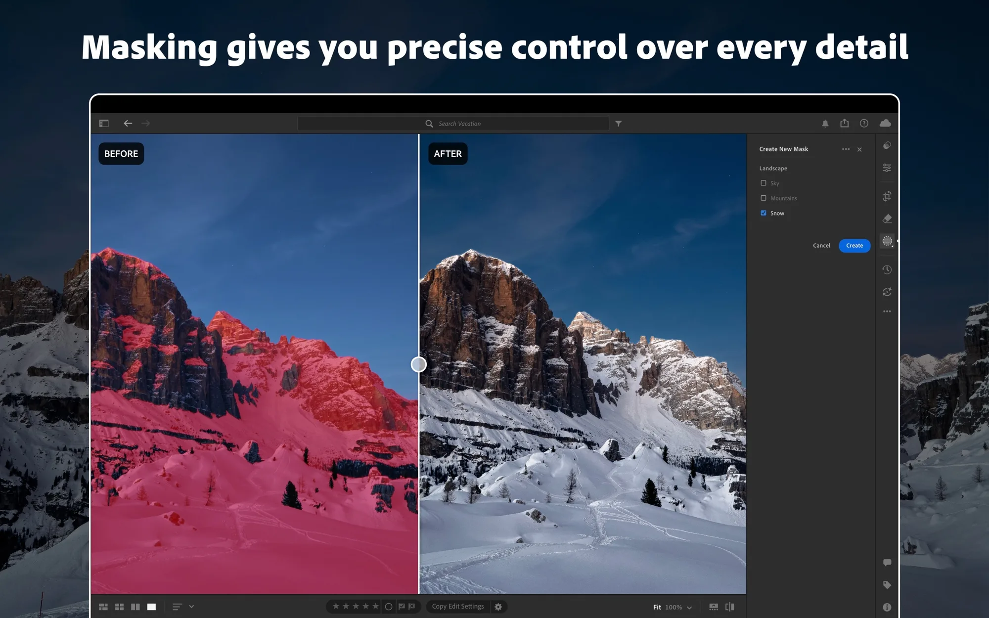 Adobe Lightroom: Photo editor and organizer with AI masking, presets and cloud sync across Mac, iPhone and web (3 of 8)