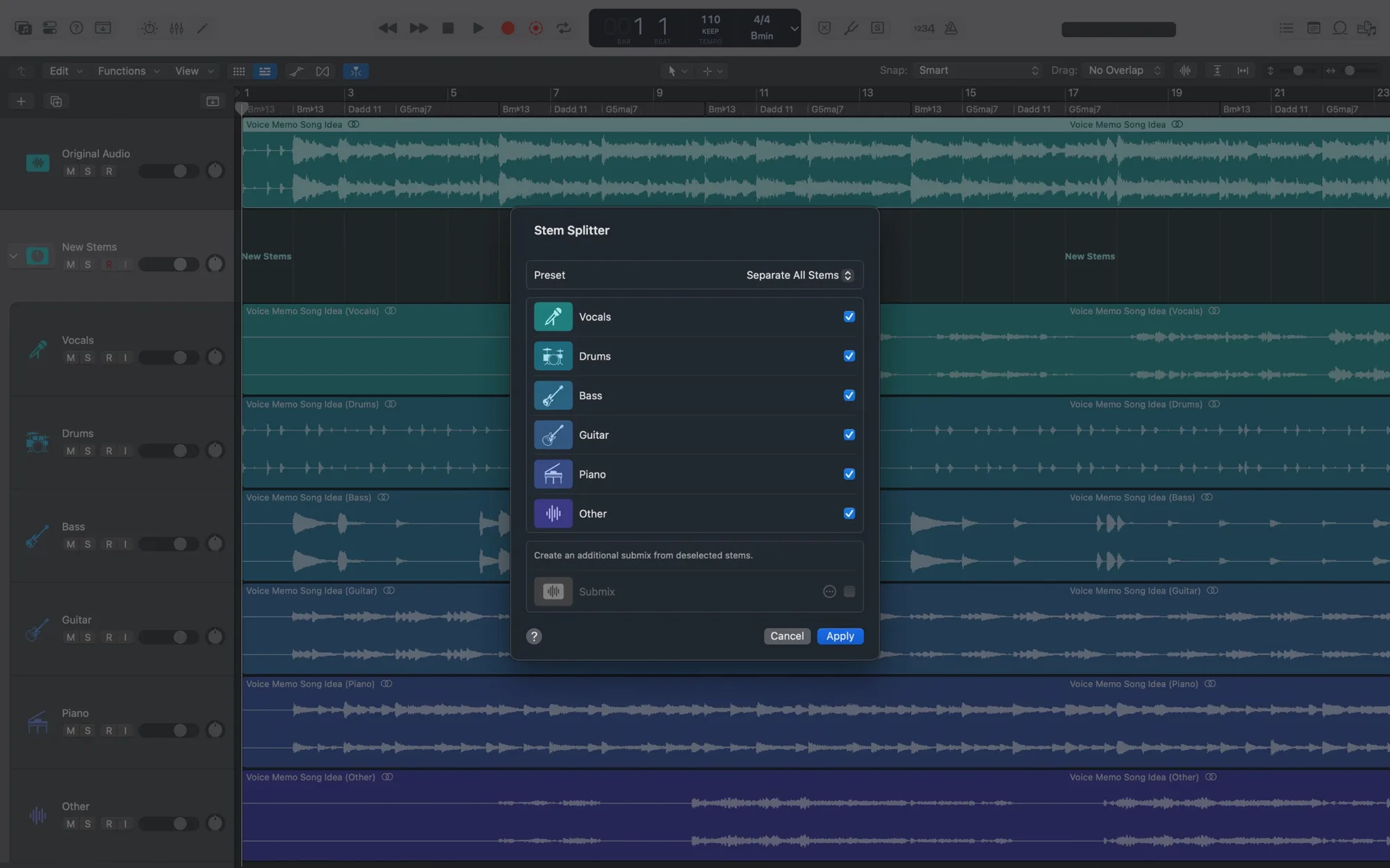 Logic Pro: Apple's music production app for recording, beat-making, mixing and mastering (4 of 8)