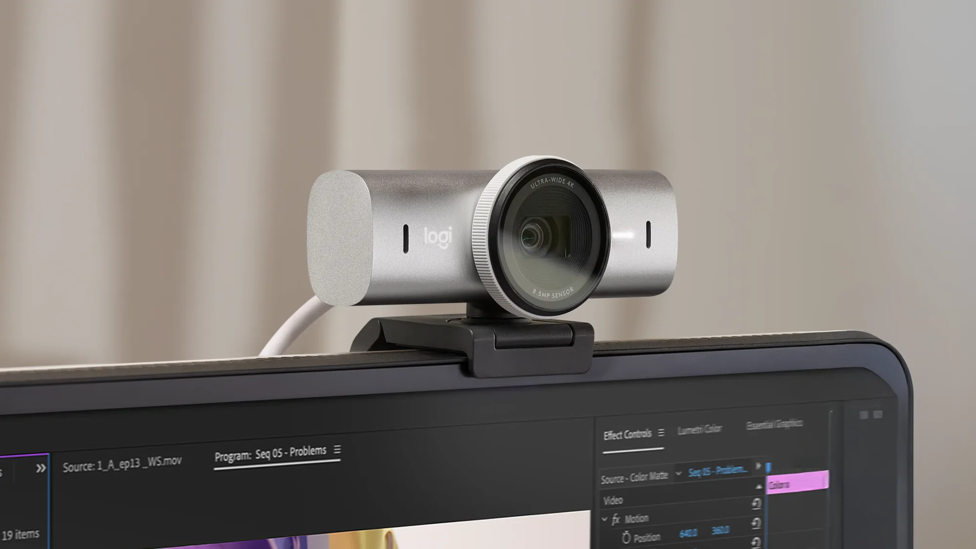 Logitech MX Brio: 4K webcam with a large sensor, AI image enhancement, dual noise-reducing mics, and a privacy shutter (7 of 8)