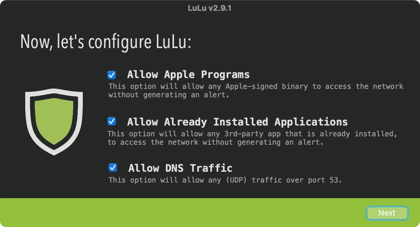 LuLu: Free, open-source firewall that blocks unknown outgoing connections and asks before new apps go online (5 of 5)