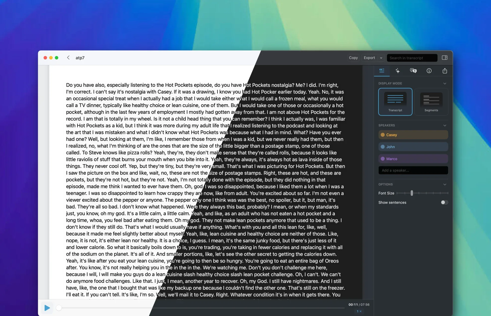 MacWhisper: On-device transcription of audio, video and meetings using Whisper and Parakeet models (3 of 5)