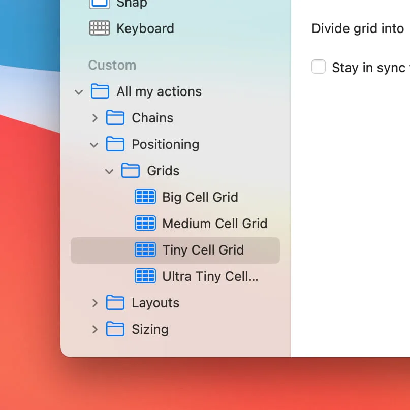 Moom: Window manager for moving, resizing and saving layouts with a pop-up palette, snaps and shortcuts (4 of 5)