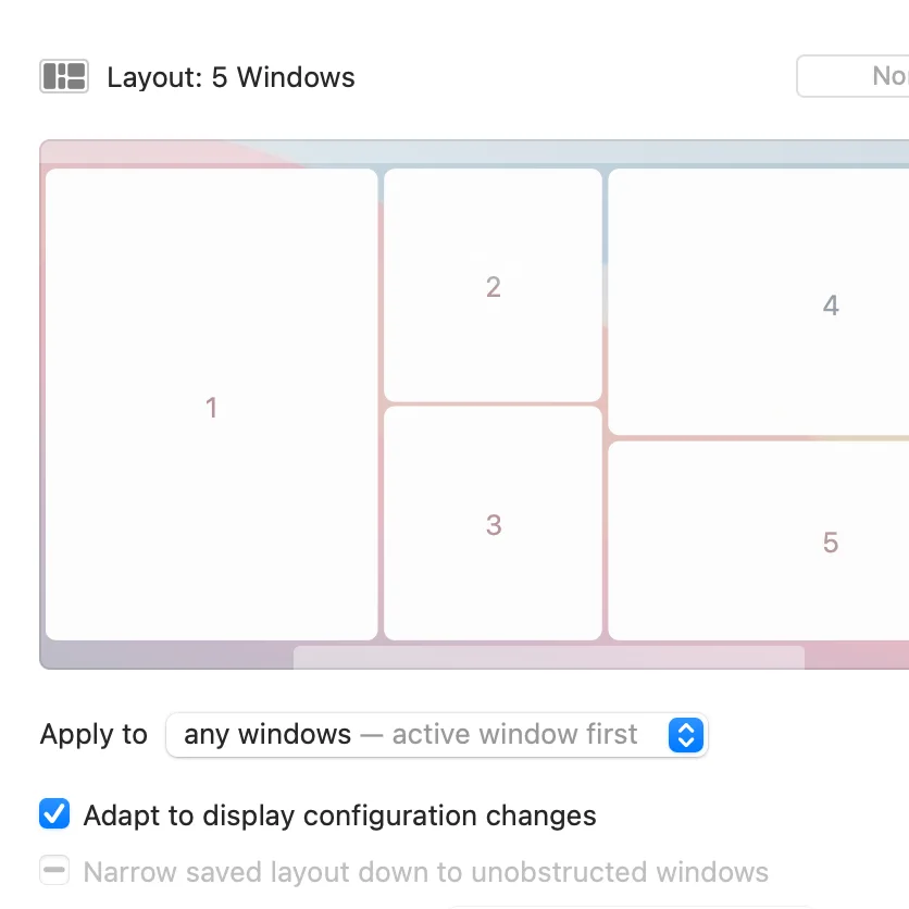 Moom: Window manager for moving, resizing and saving layouts with a pop-up palette, snaps and shortcuts (3 of 5)