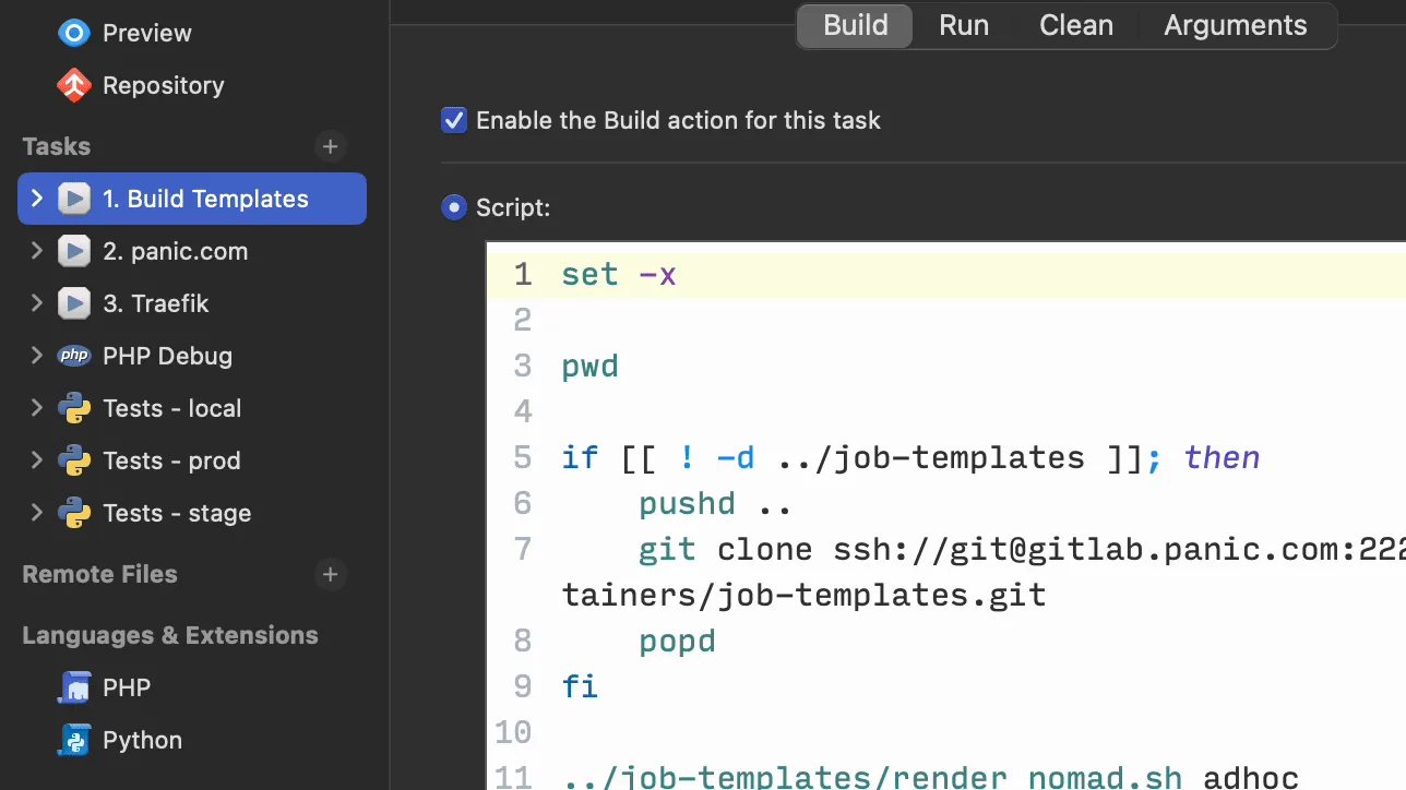 Nova: Native Mac code editor with built-in terminal, Git, debugging, remote files and extensions