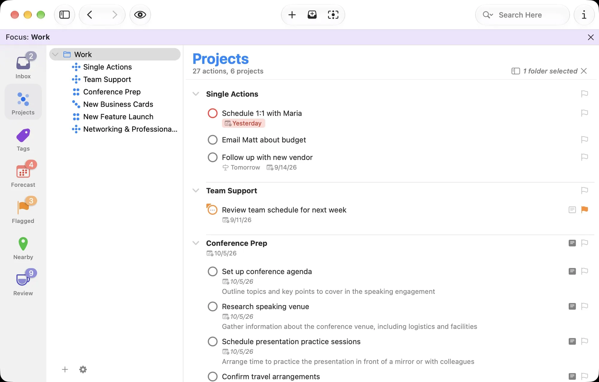 OmniFocus: Task manager with projects, tags, Forecast and weekly reviews across Mac, iPhone, iPad and Watch (3 of 7)
