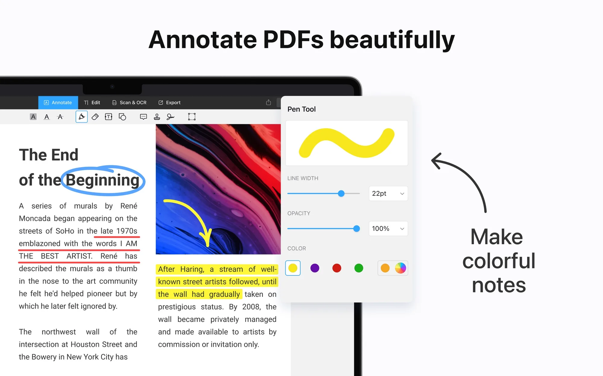 PDF Expert: PDF editor for editing text, signing, converting to Office formats, OCR and annotation (2 of 8)
