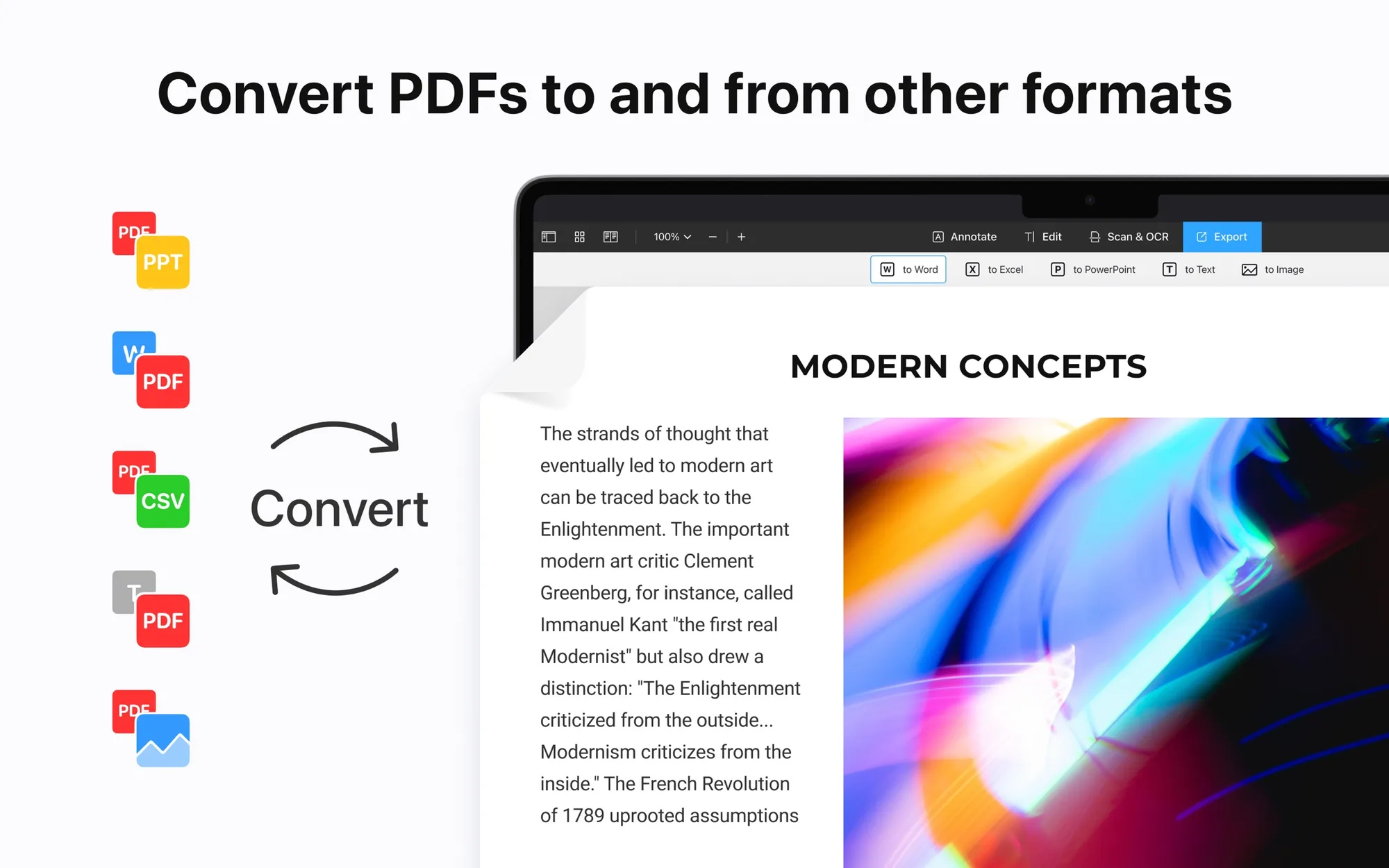 PDF Expert: PDF editor for editing text, signing, converting to Office formats, OCR and annotation (4 of 8)