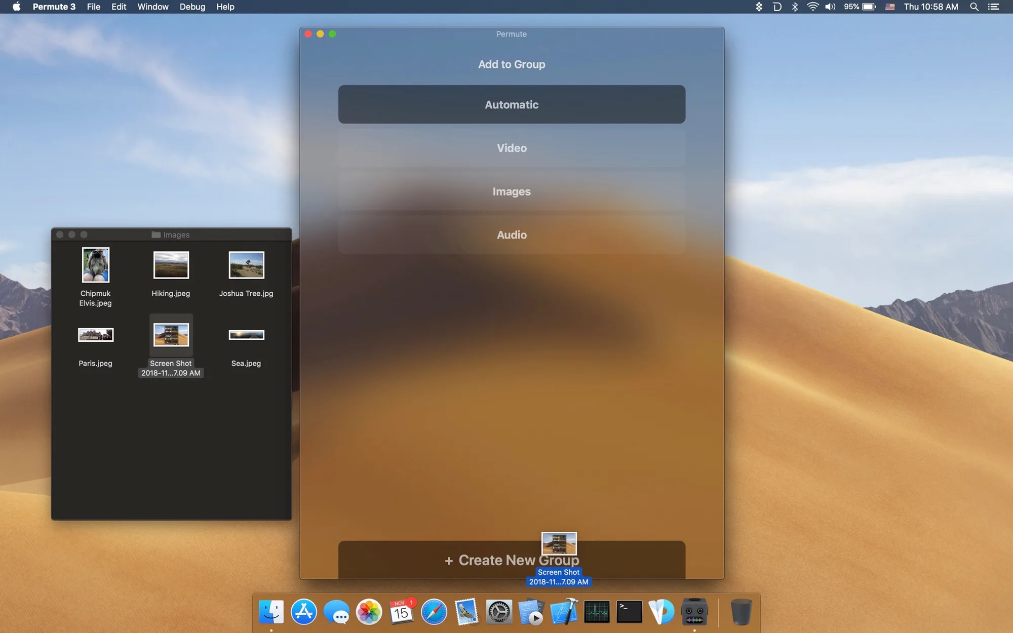 Permute: Drag-and-drop converter for video, audio, images and PDFs, with trimming, merging and transcription (4 of 8)