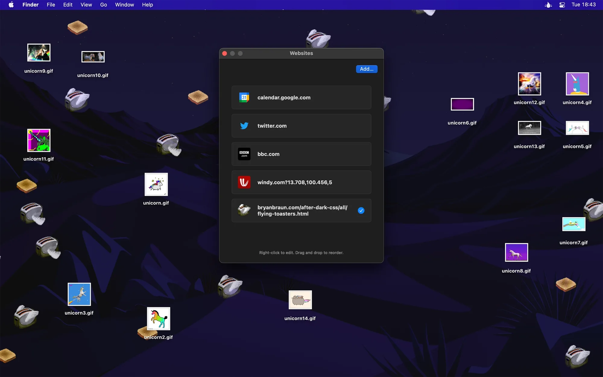 Plash: Sets any website as your desktop wallpaper, from a calendar or dashboard to an animated GIF (5 of 5)