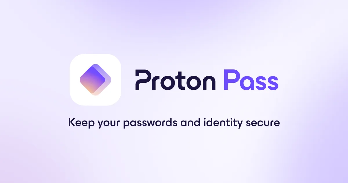 Proton Pass: End-to-end encrypted password manager with hide-my-email aliases, from the makers of Proton Mail