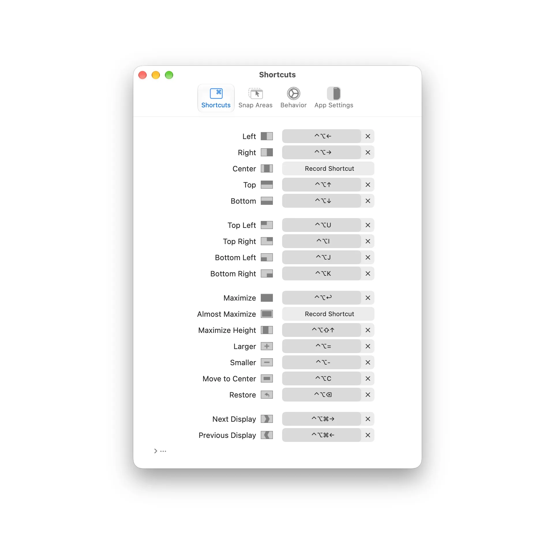 Rectangle: Free, open-source window manager that snaps windows with keyboard shortcuts or by dragging to edges (3 of 3)