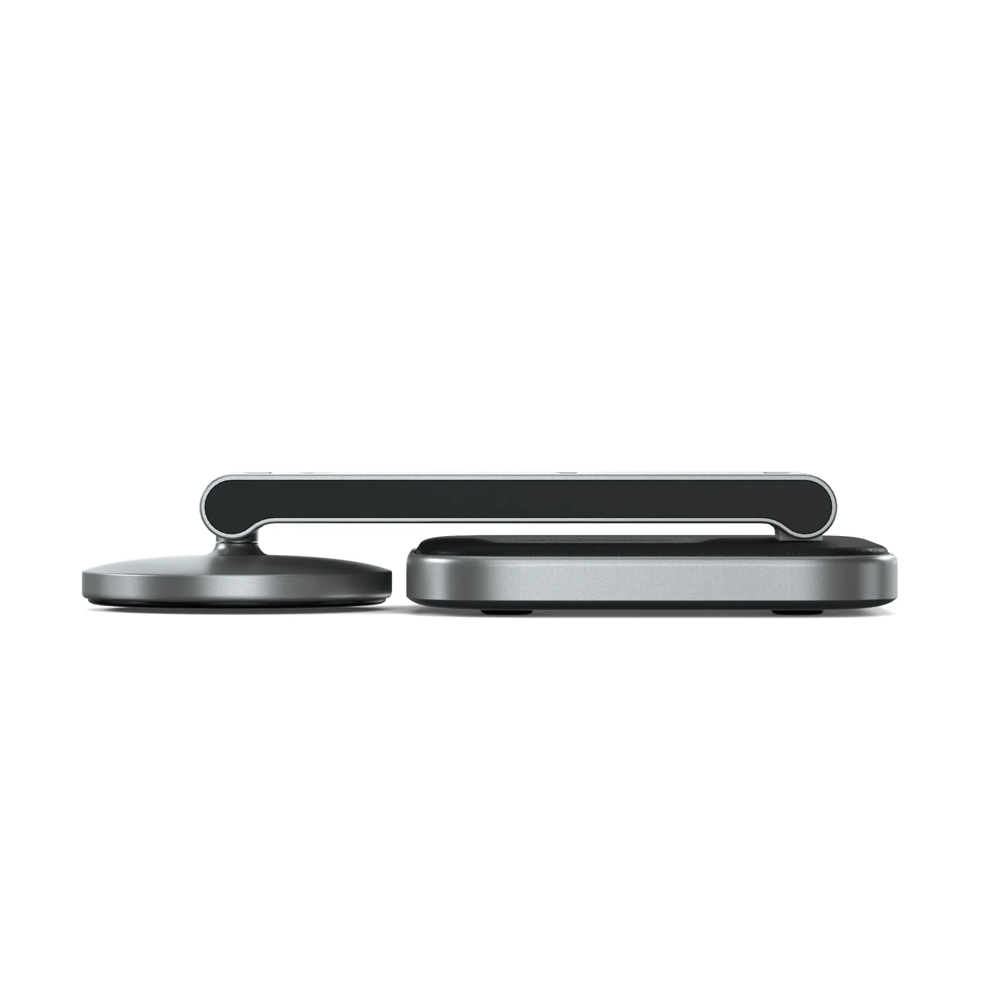 Satechi 3-in-1 Foldable Qi2 Wireless Charging Stand: Foldable Qi2 stand that charges an iPhone, AirPods and Apple Watch at once, sized for travel (5 of 6)